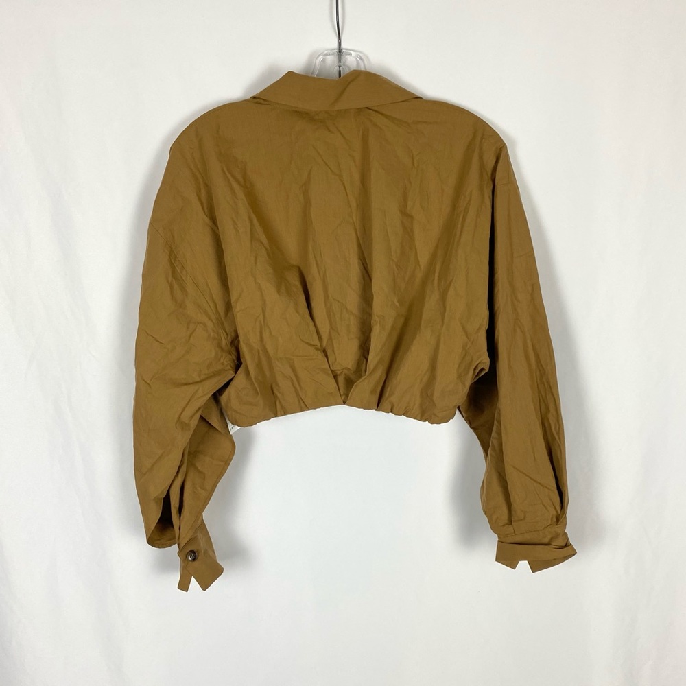 Zara Cropped Button Up - Picture 4 of 6